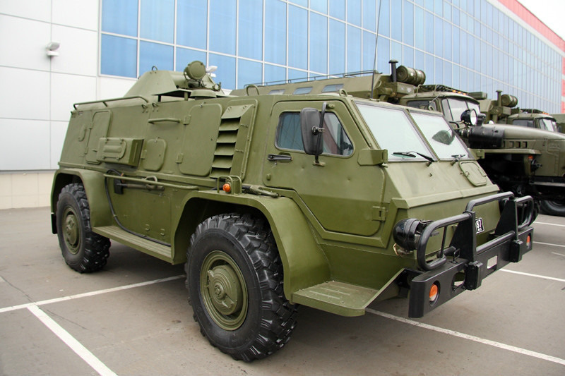 俄罗斯狼式(vpk-3927 volk)轻型多用途装甲车 - acfun弹幕视频网