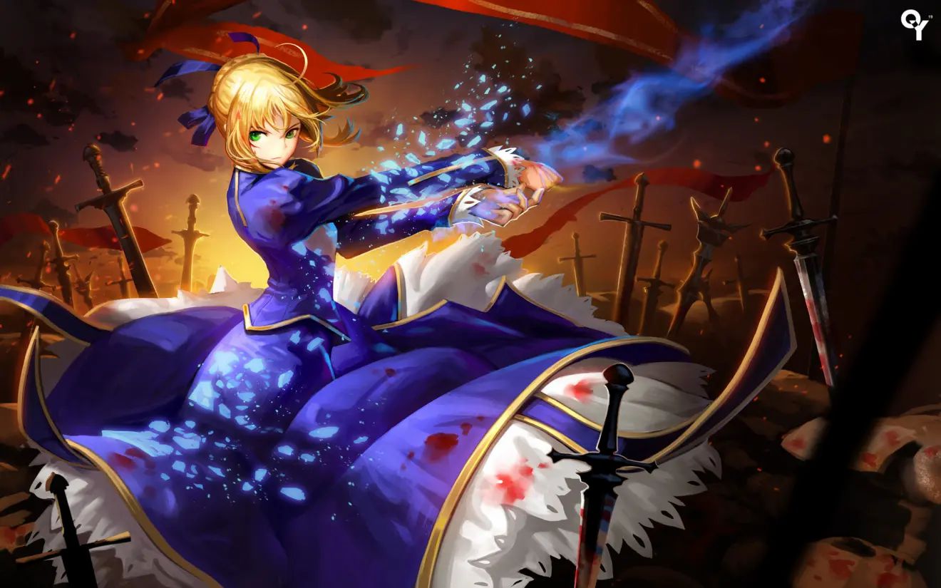 fatestaynight命运守护之夜圣杯战争セイバーsaber吾王图集