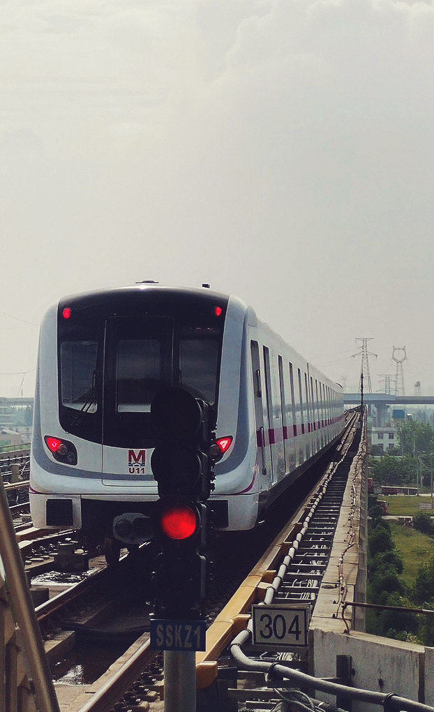 游图2021武汉轨道交通阳逻线21号线随拍