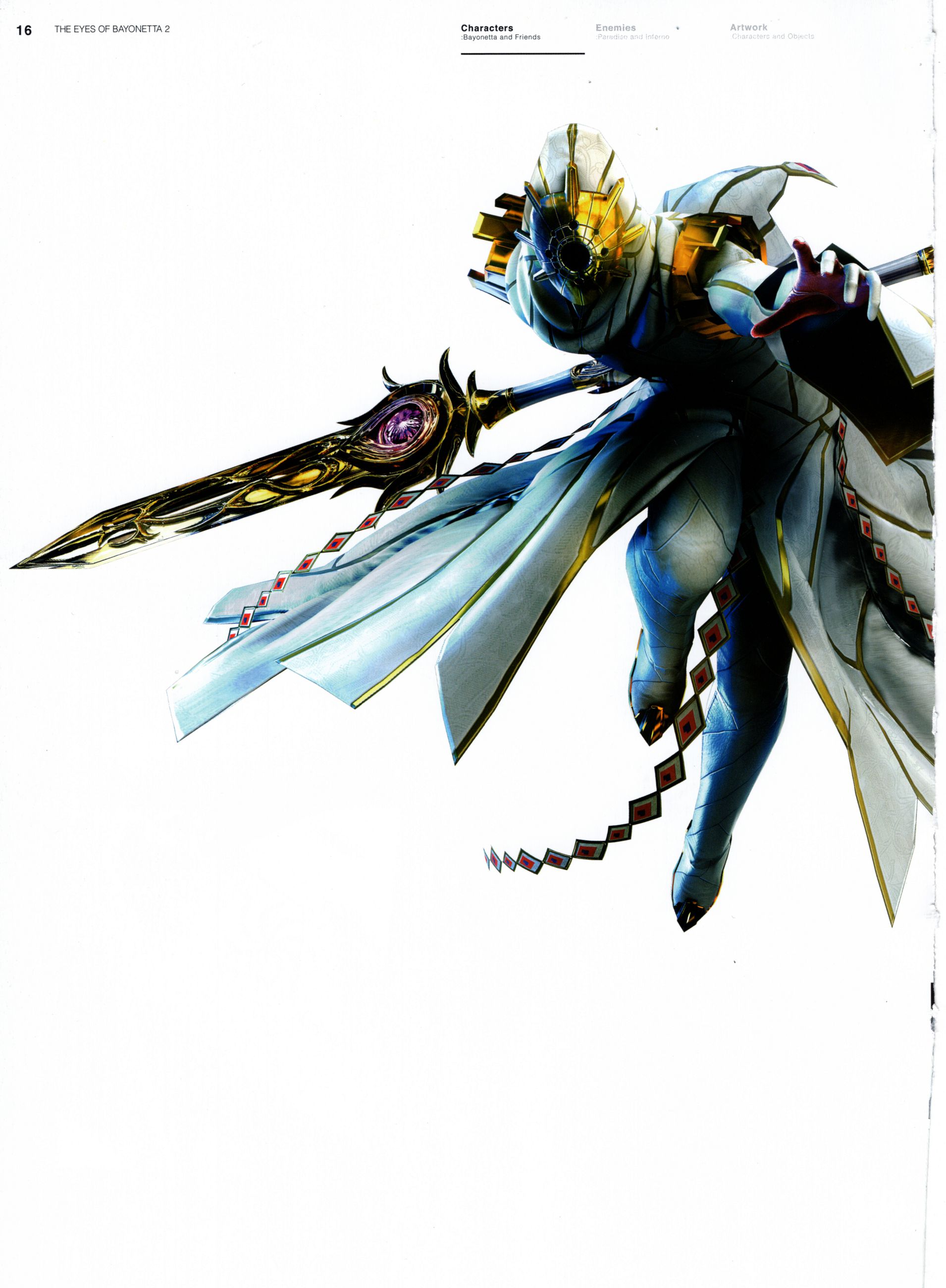 猎天使魔女2资料设定集theeyesofbayonetta2