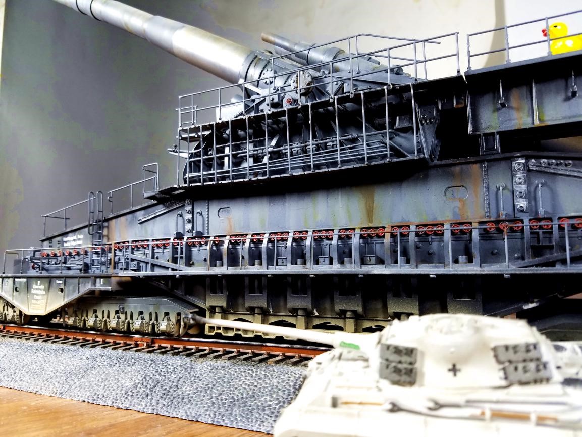 172多拉列车炮制作作者嘎嘎君ggmodel