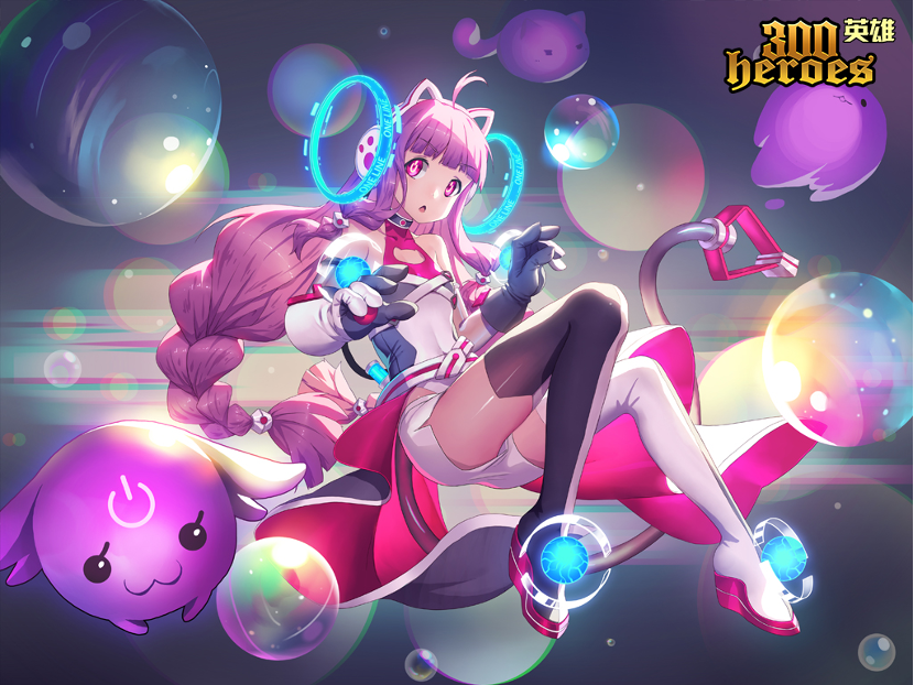 公告2问题补发礼包说明300英雄xacfun联动为ac娘加入300英雄打call