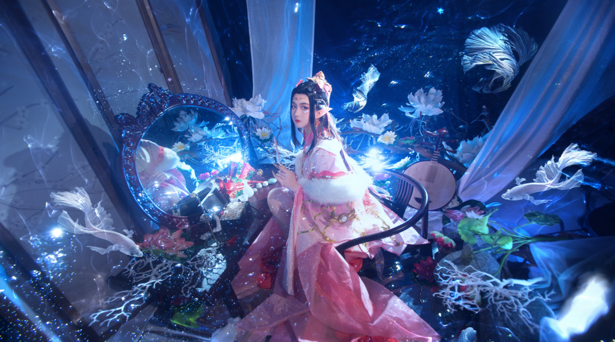 定国秀姐撞脸赵露思剑三同人大赛coser花样多后期yyds