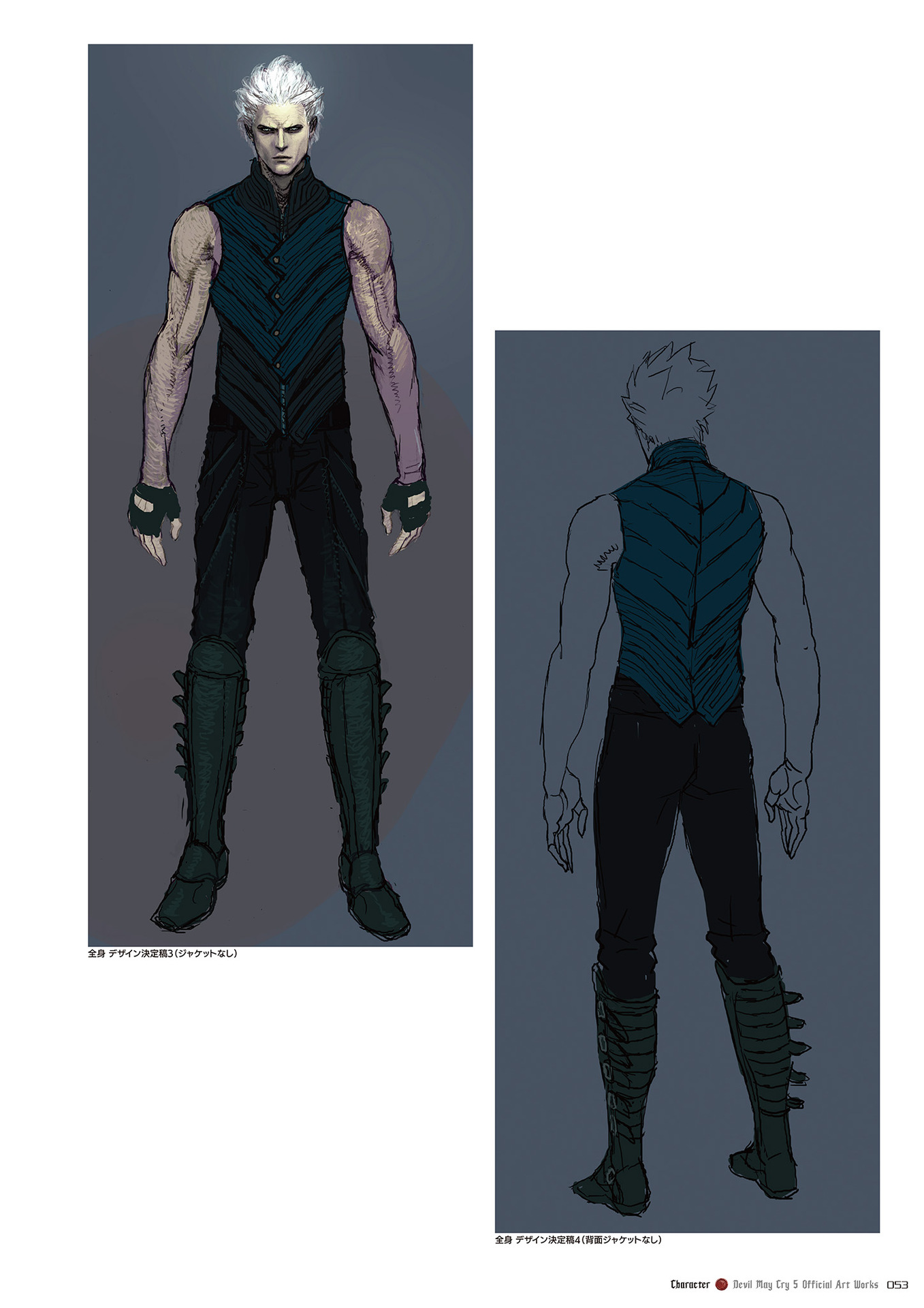 鬼泣5官方美术设定集devilmaycry5officialartworks