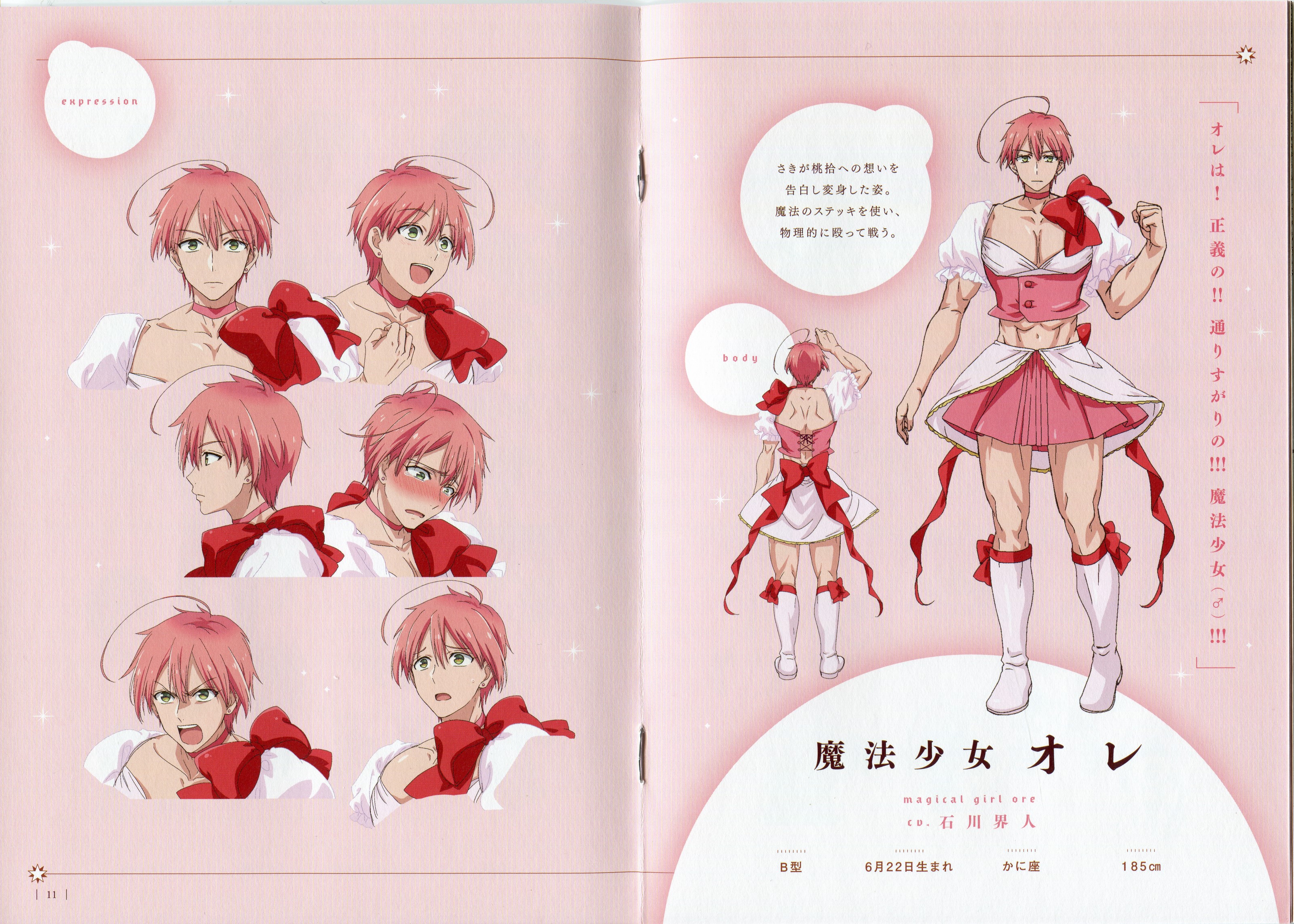 魔法少女俺老子是魔法少女mahoushoujoore2018特典设定集