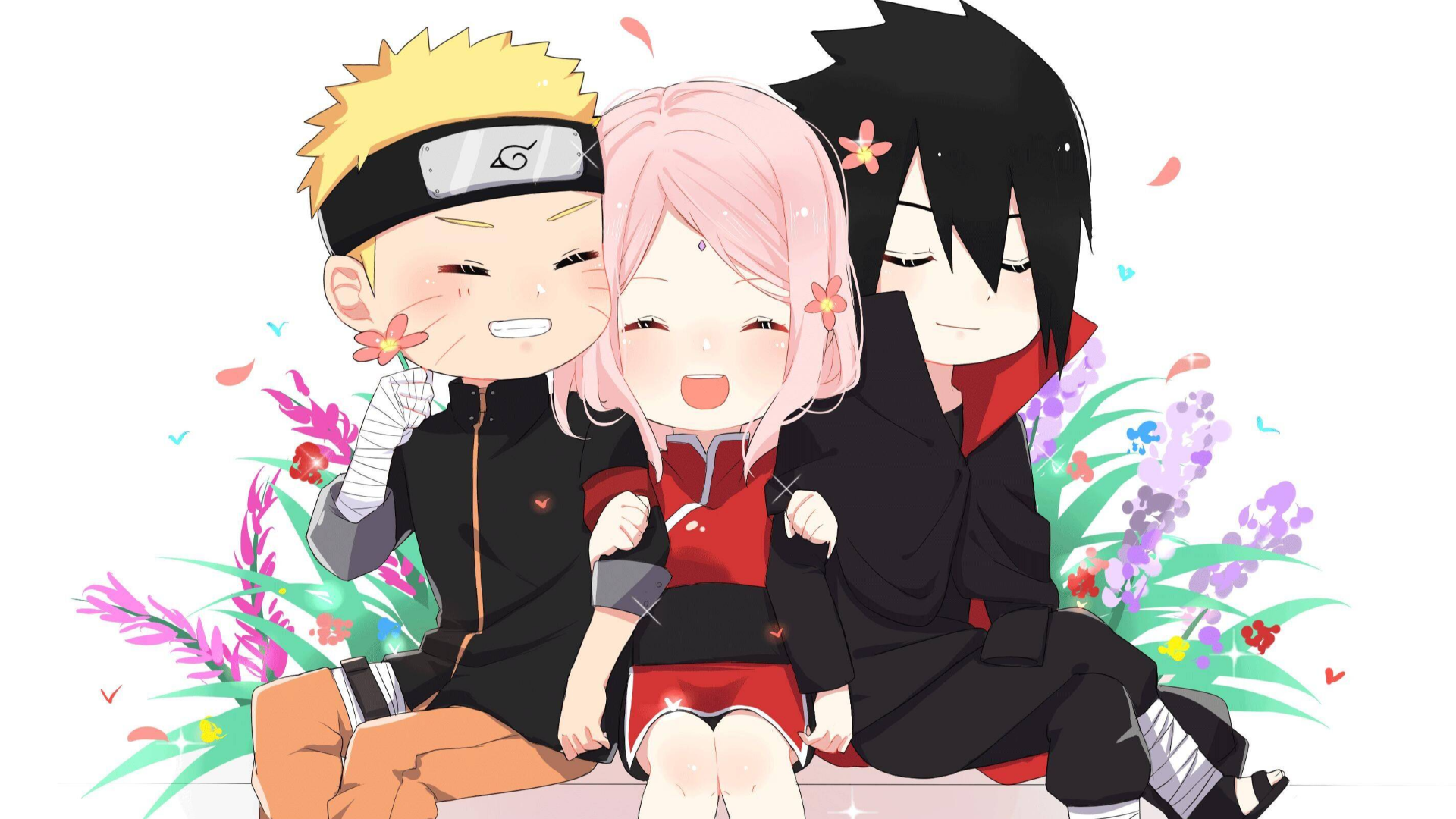 【火影忍者/佐樱/七班向/手书】宇智波佐助的故事