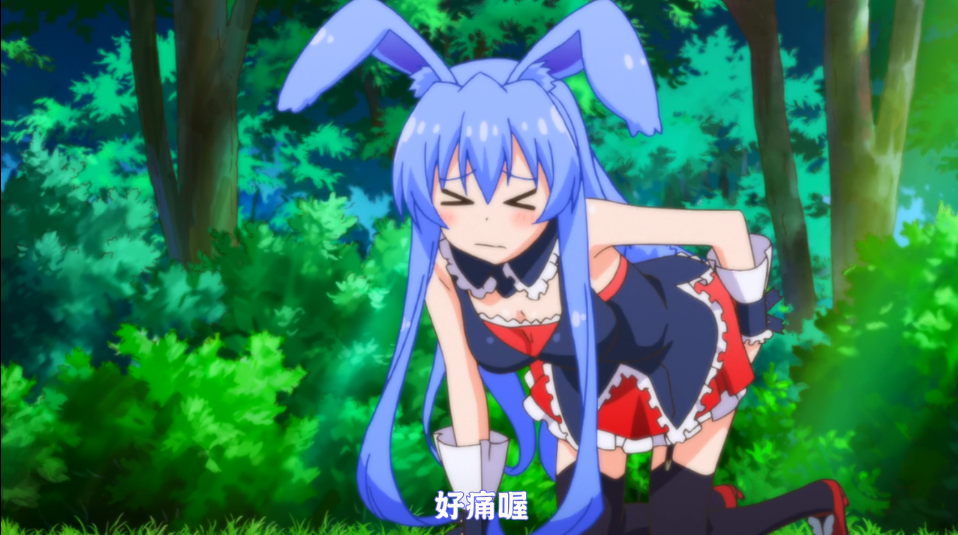 问题儿童问:黑兔的超短迷你裙是怎么回事?若隐若现的走光太低级了.