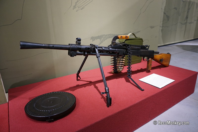 苏联俄罗斯rp46762毫米弹链供弹连用轻机枪