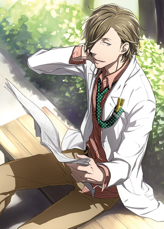 聪慧的白色穿白大褂的男性特辑