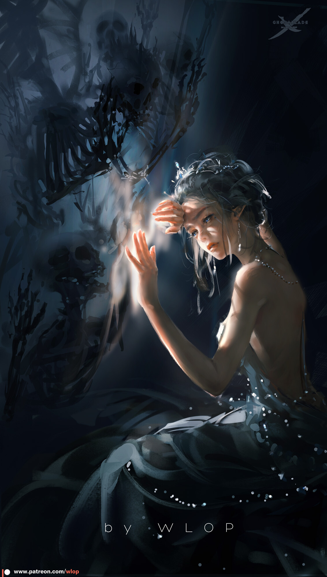 鬼刀不会画画的工程师不是好设计师wlop