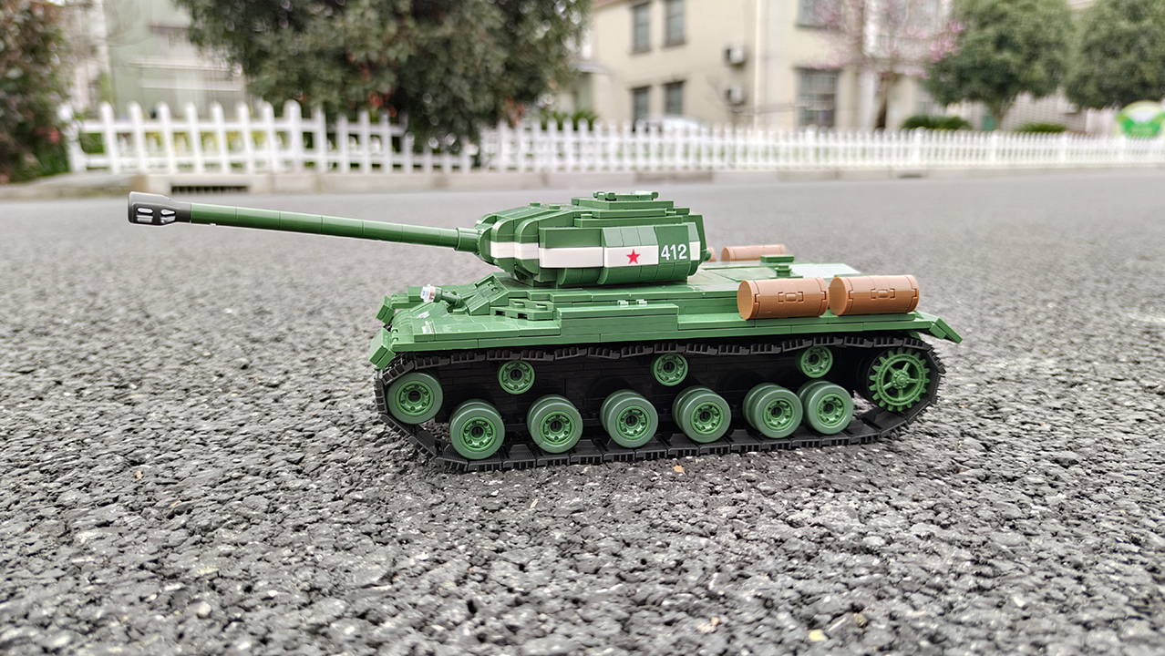 1000片积木的选择试玩全冠is2m坦克优缺点同样明显