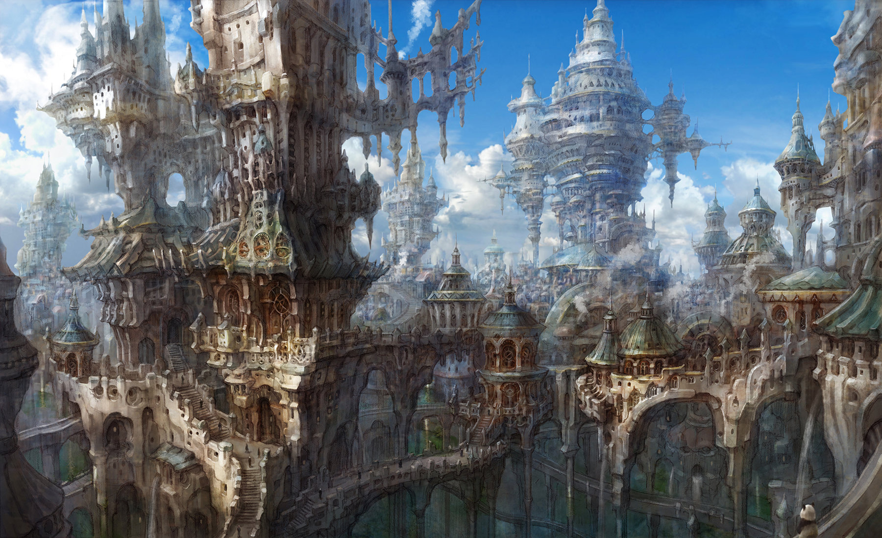 奇幻风格的建筑结构设计让你感受异样的设计风格