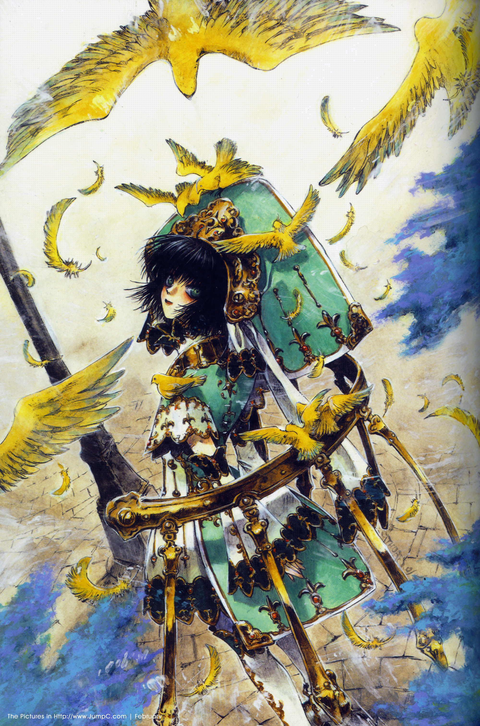 【画集】圣魔之血原画集  (fabrica theologiae)  作者:thores柴本