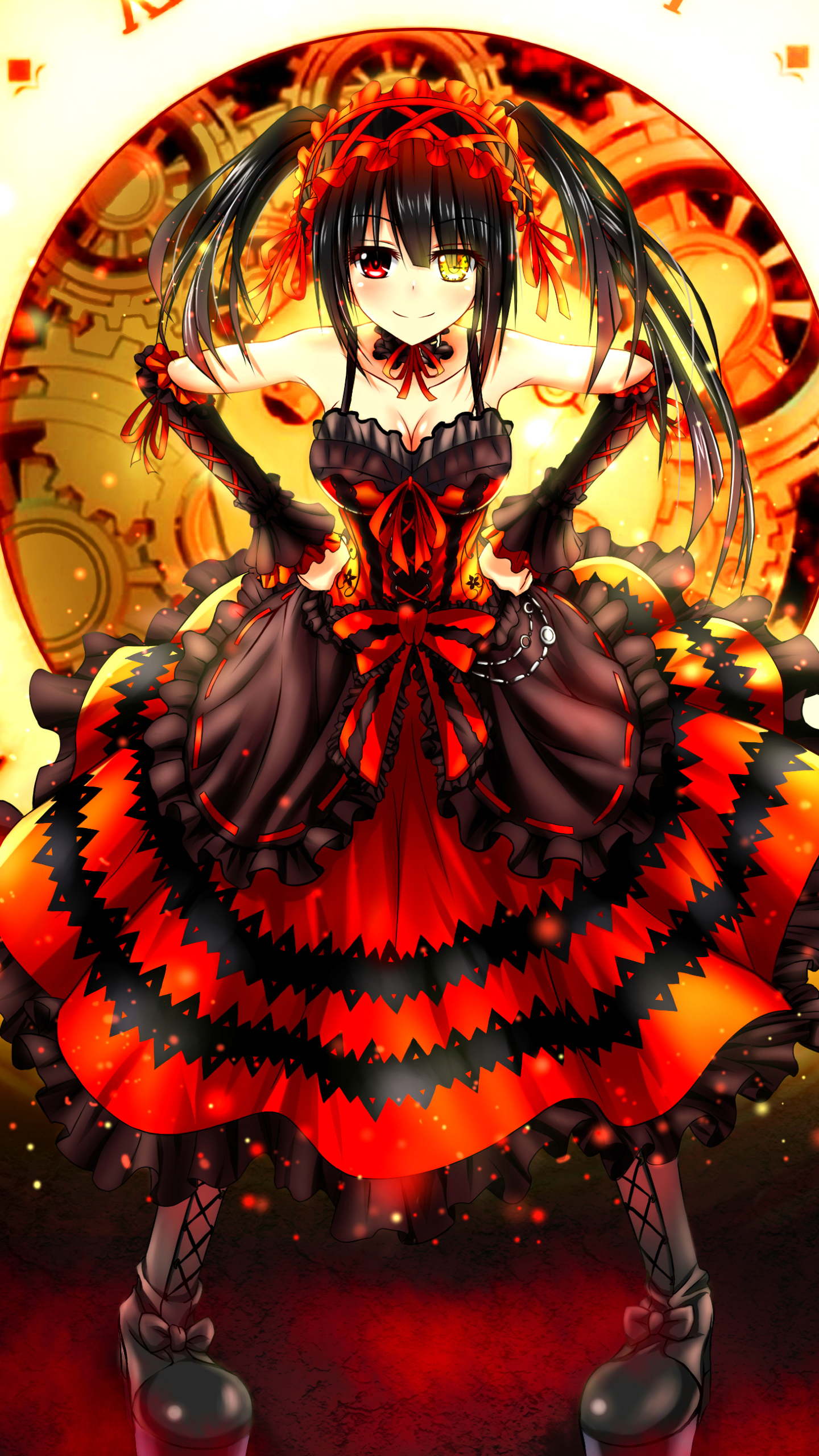 デート·ア·ライブ date a live(约会大作战)时崎 狂三(时崎狂三)