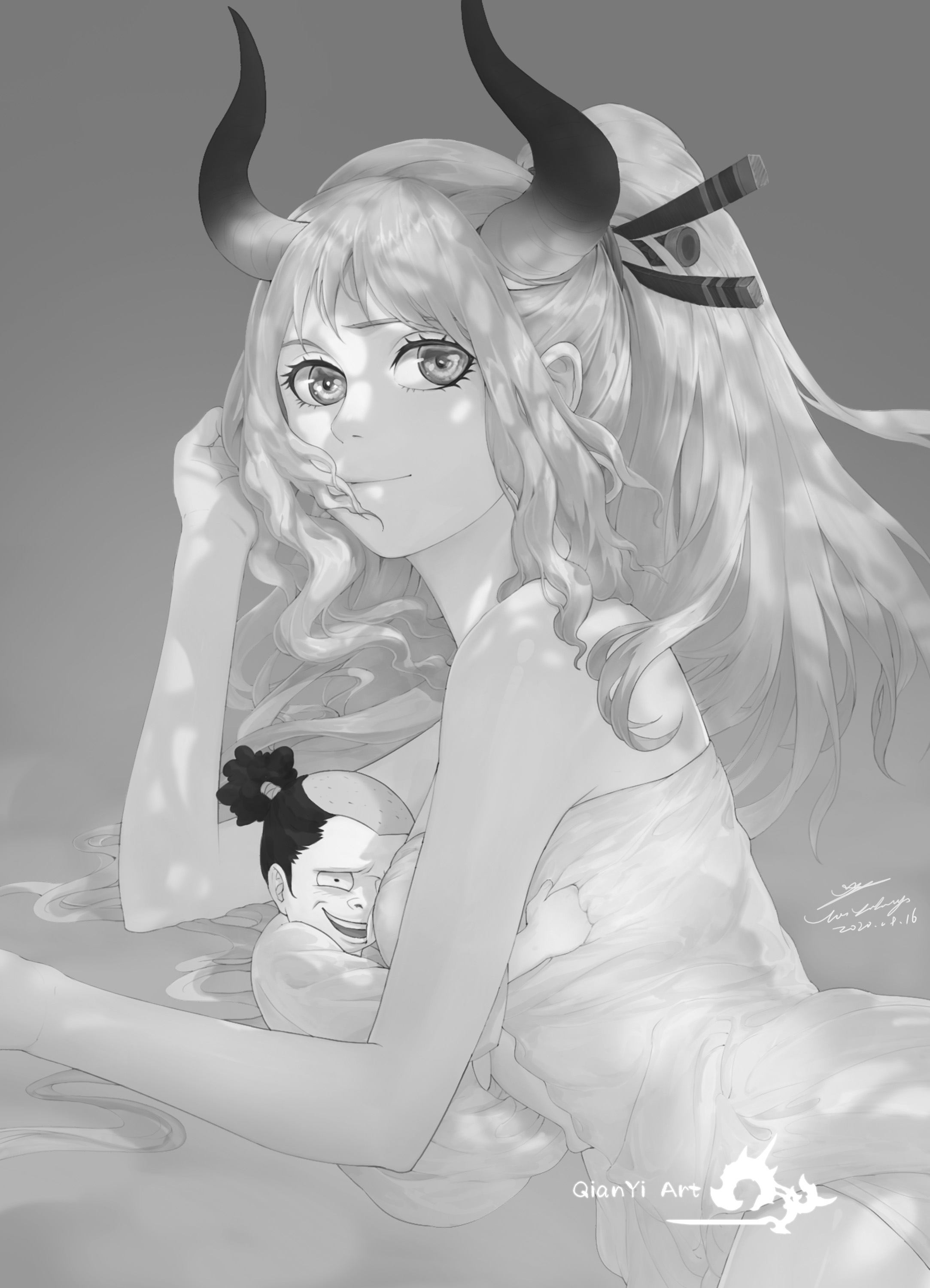 画师修炼凯多之女大和步骤图