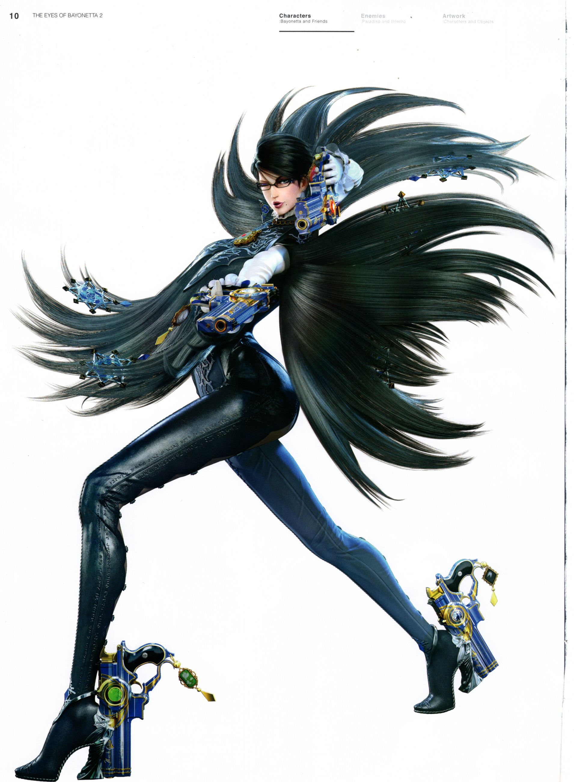 猎天使魔女2资料设定集theeyesofbayonetta2