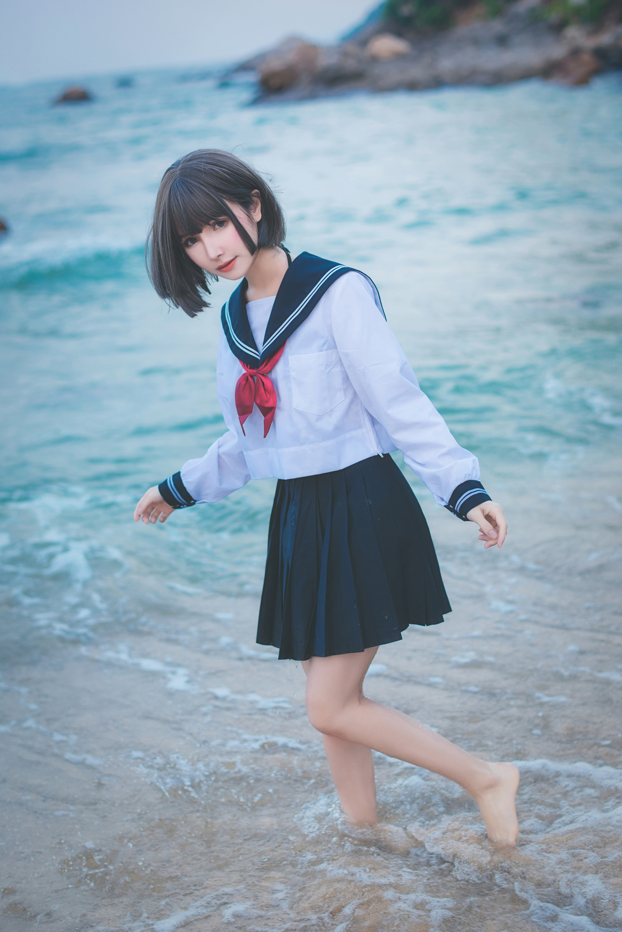 一千只猫薄禾 cos专辑jk制服