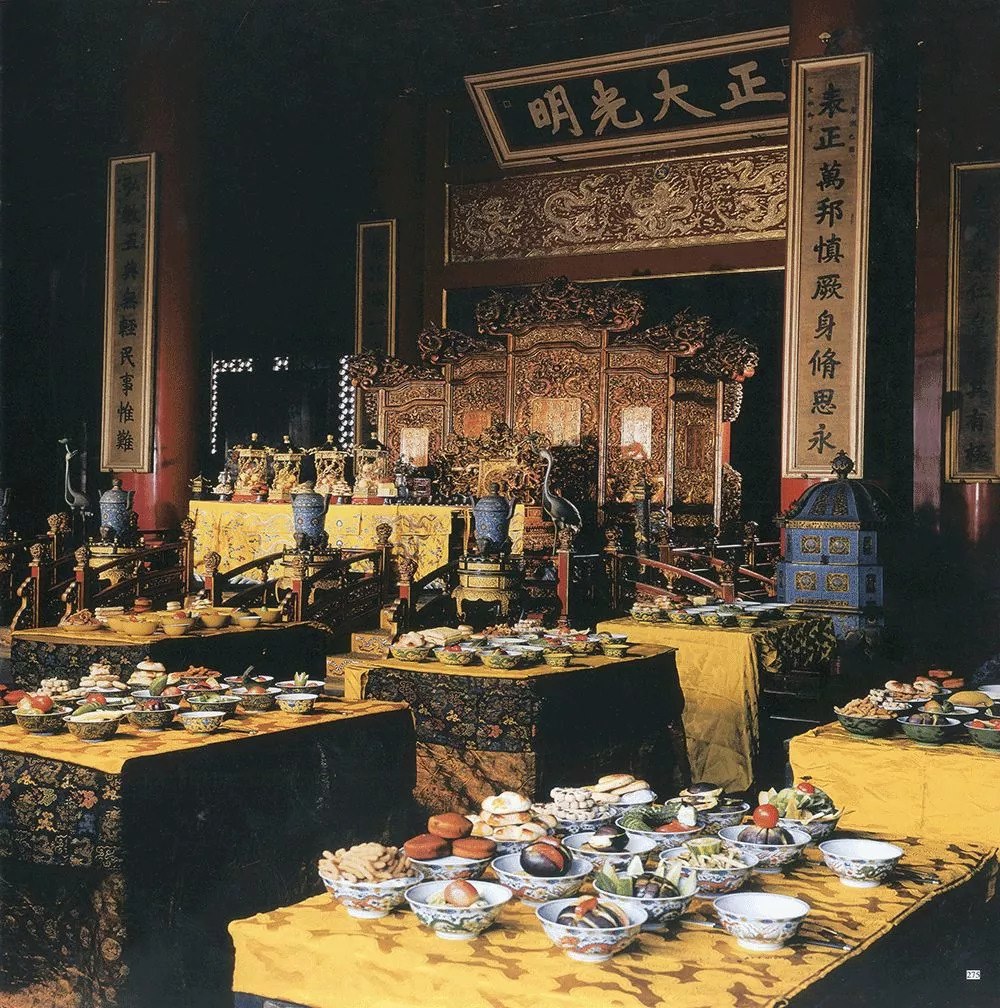 中国清朝御膳房的内外