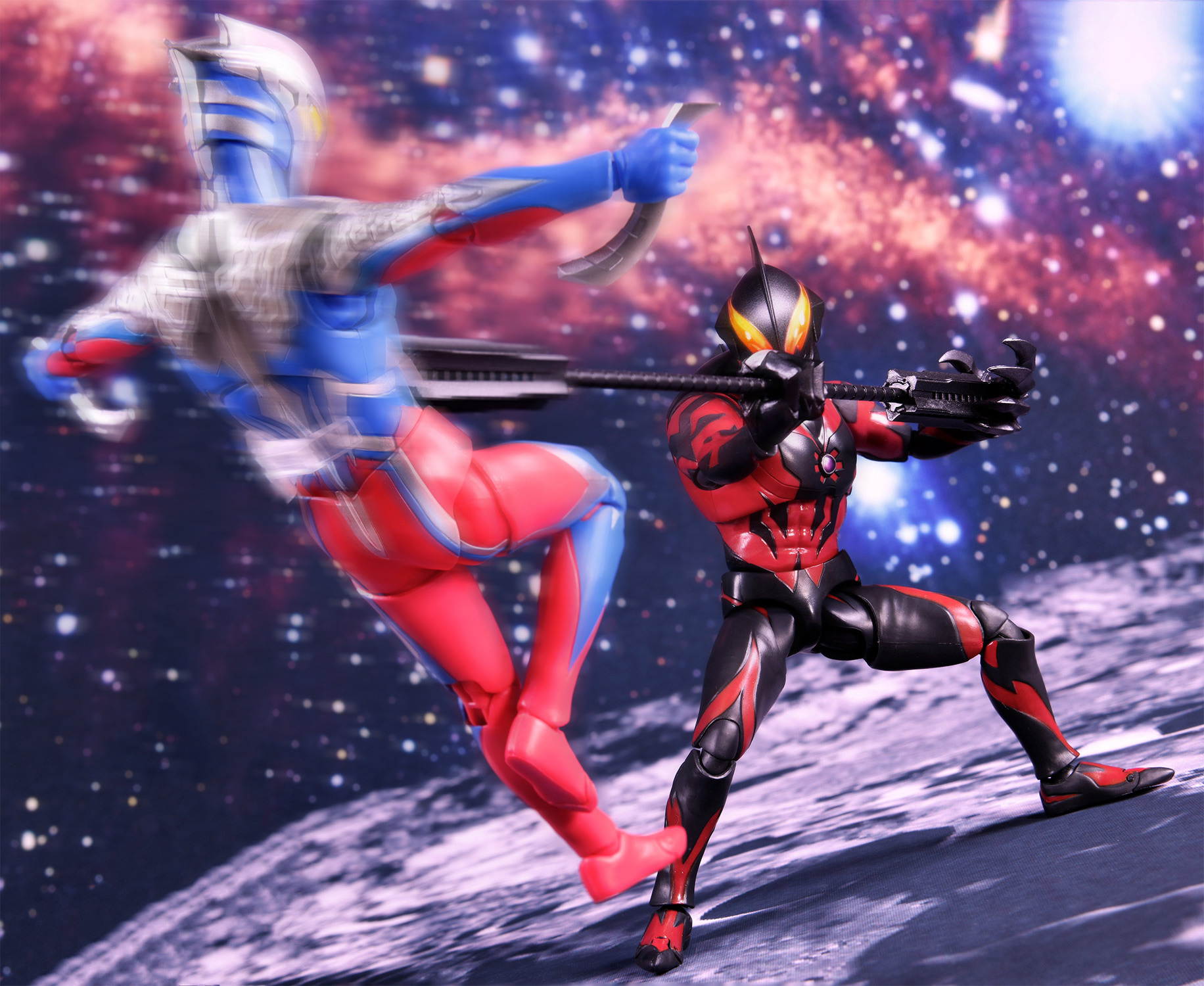 shf赛罗奥特曼vs贝利亚奥特曼