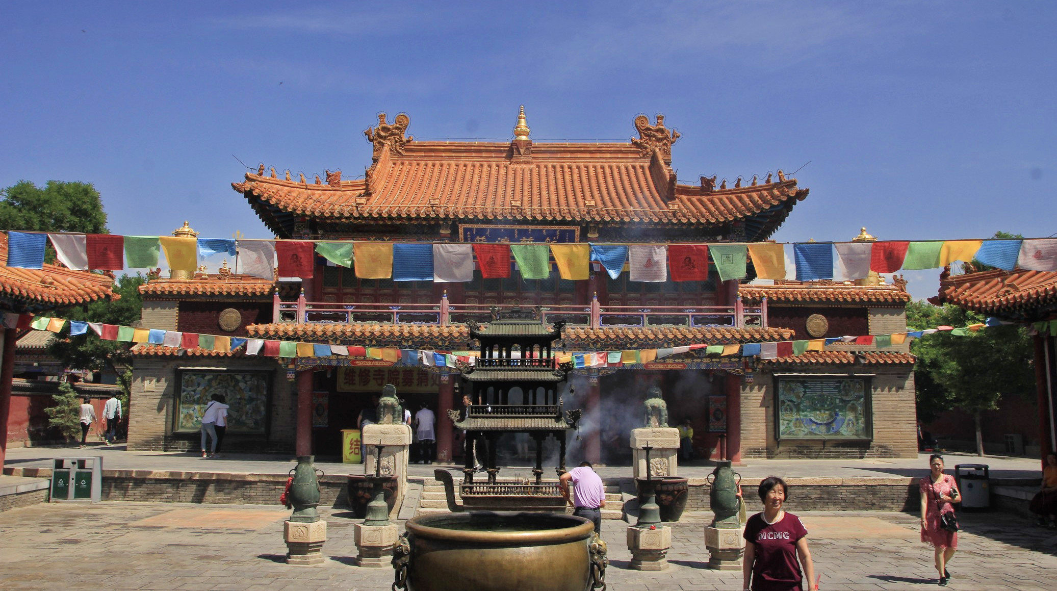 古寺观呼和浩特大召寺