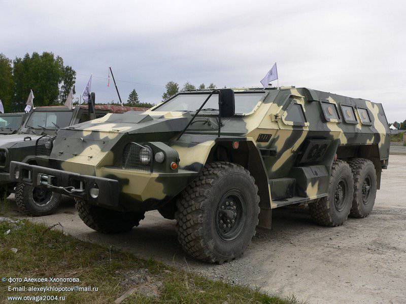 俄罗斯sba60k2布拉特6x6轮式装甲运兵车