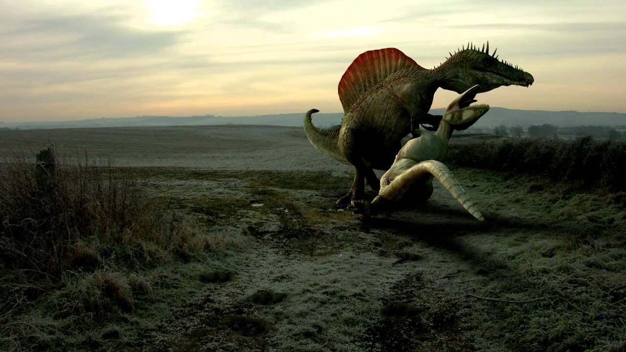 淡水恐龙棘龙说棘别带霸带霸我害怕