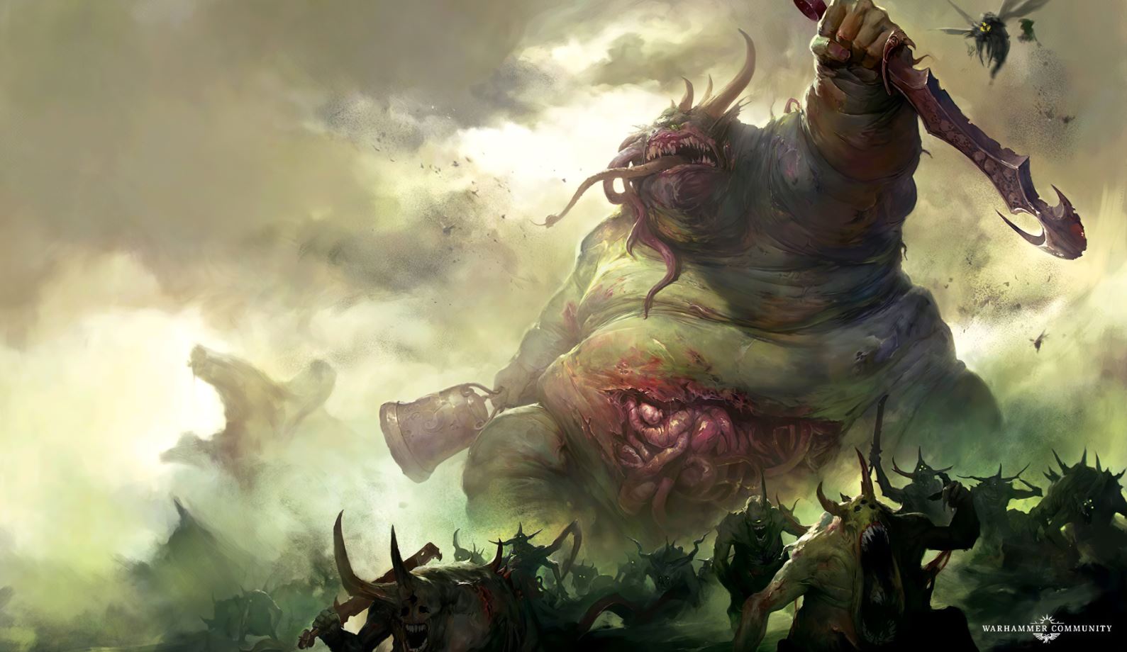 中古战锤混沌恶魔年表