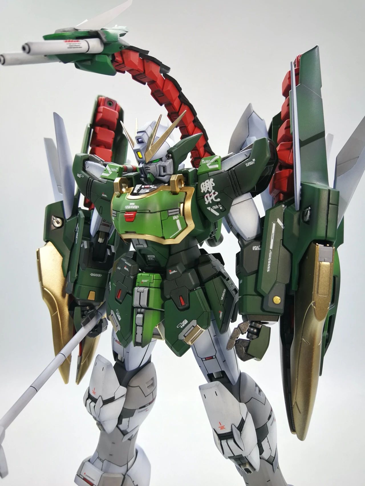 万代rg双头龙gk改件mg配色走起