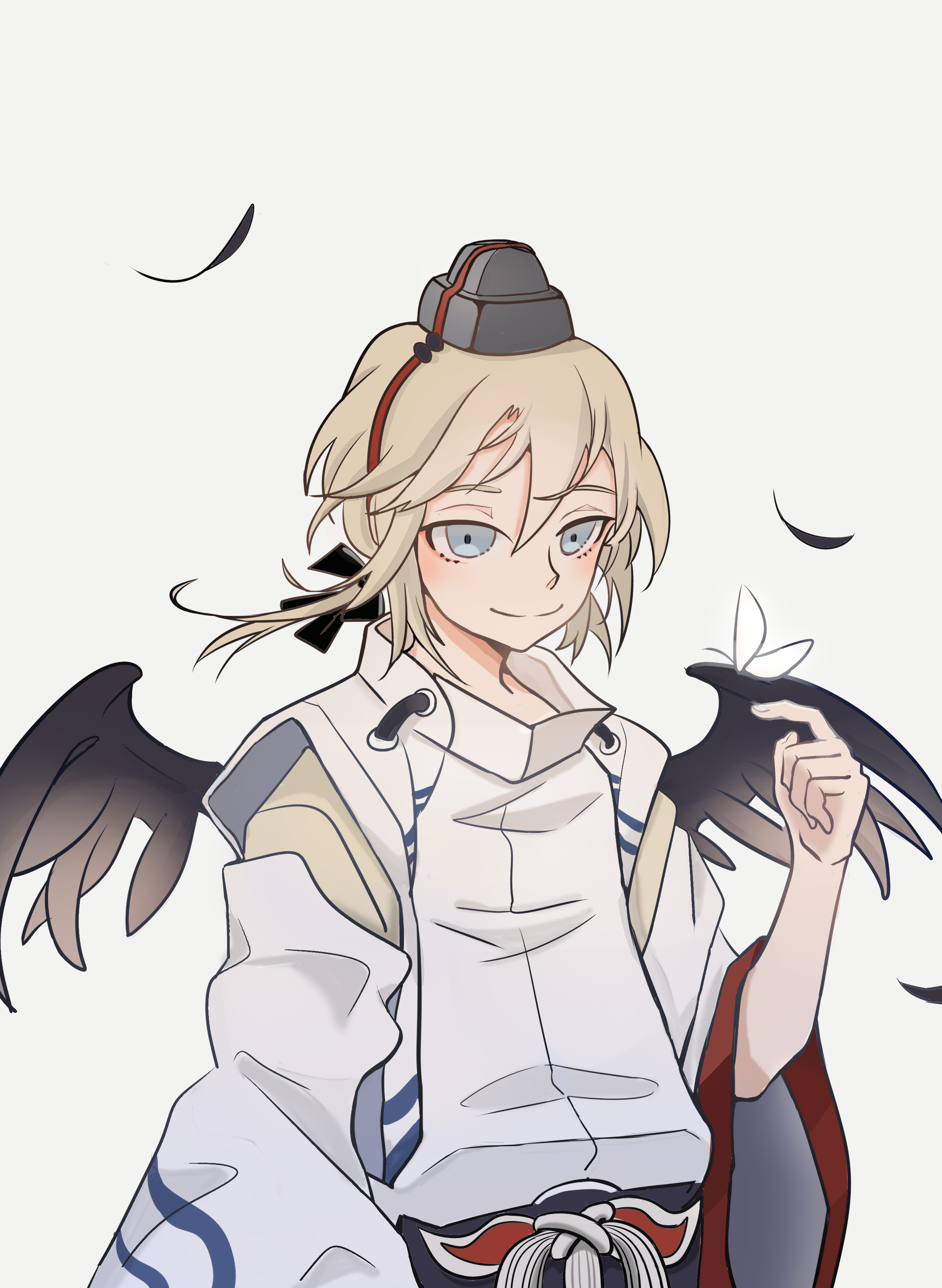 摸魚 少羽大天狗