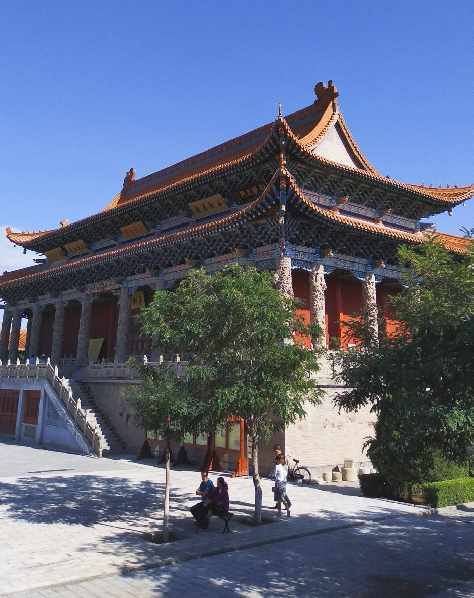 古寺观武威鸠摩罗什寺