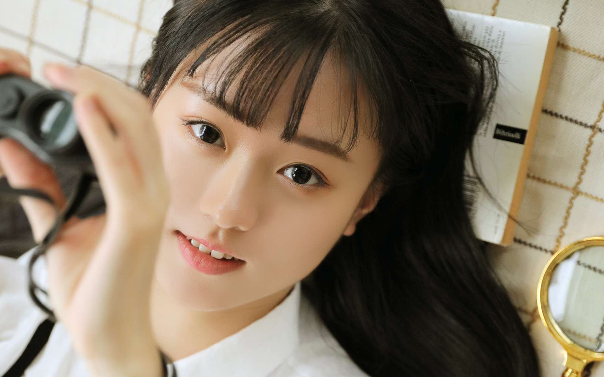 清纯邻家大眼睛小美女做你妹妹好吗