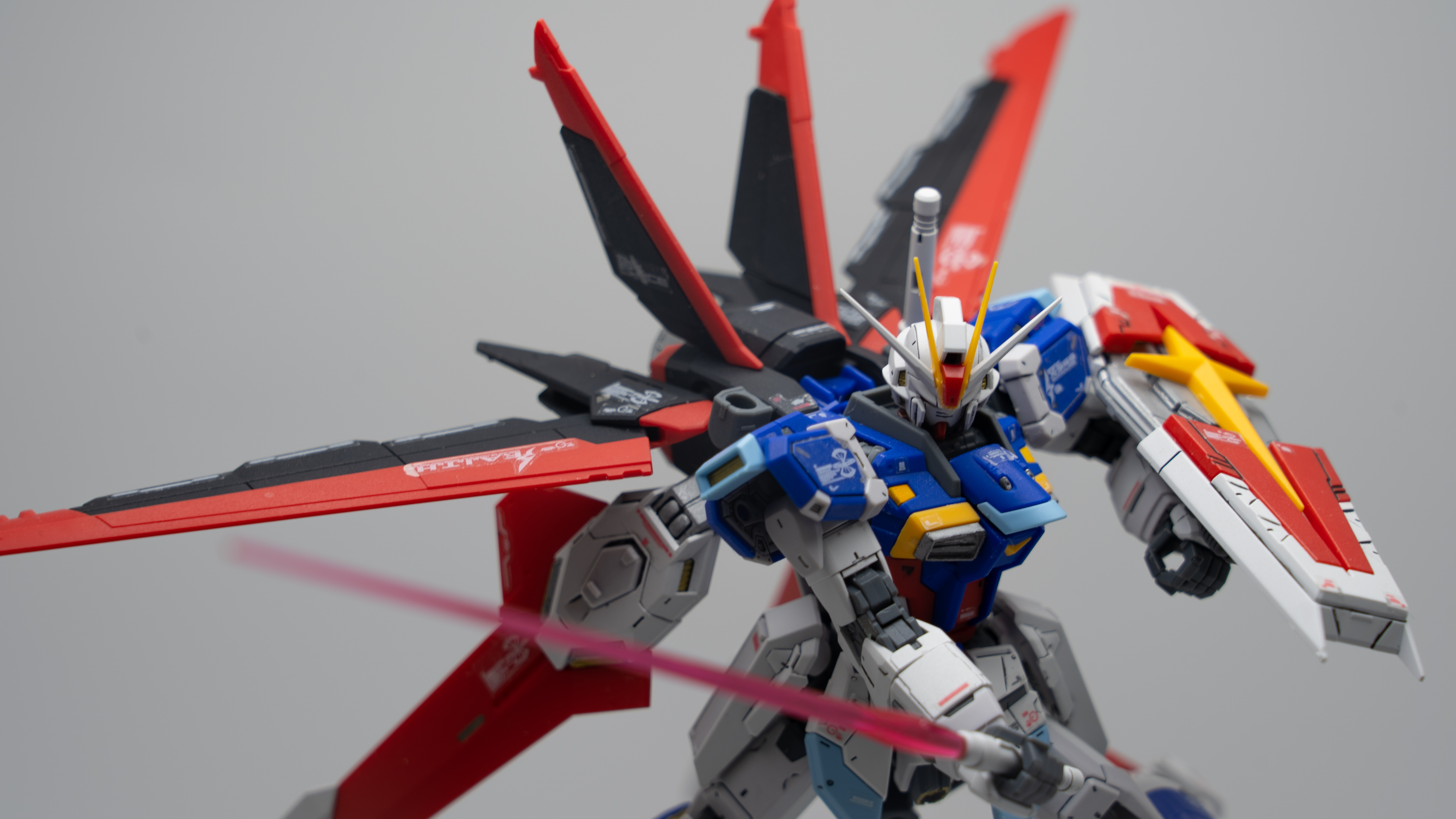 【五一玩胶】素组rg空装脉冲高达 - acfun弹幕视频网 - 认真你就输啦