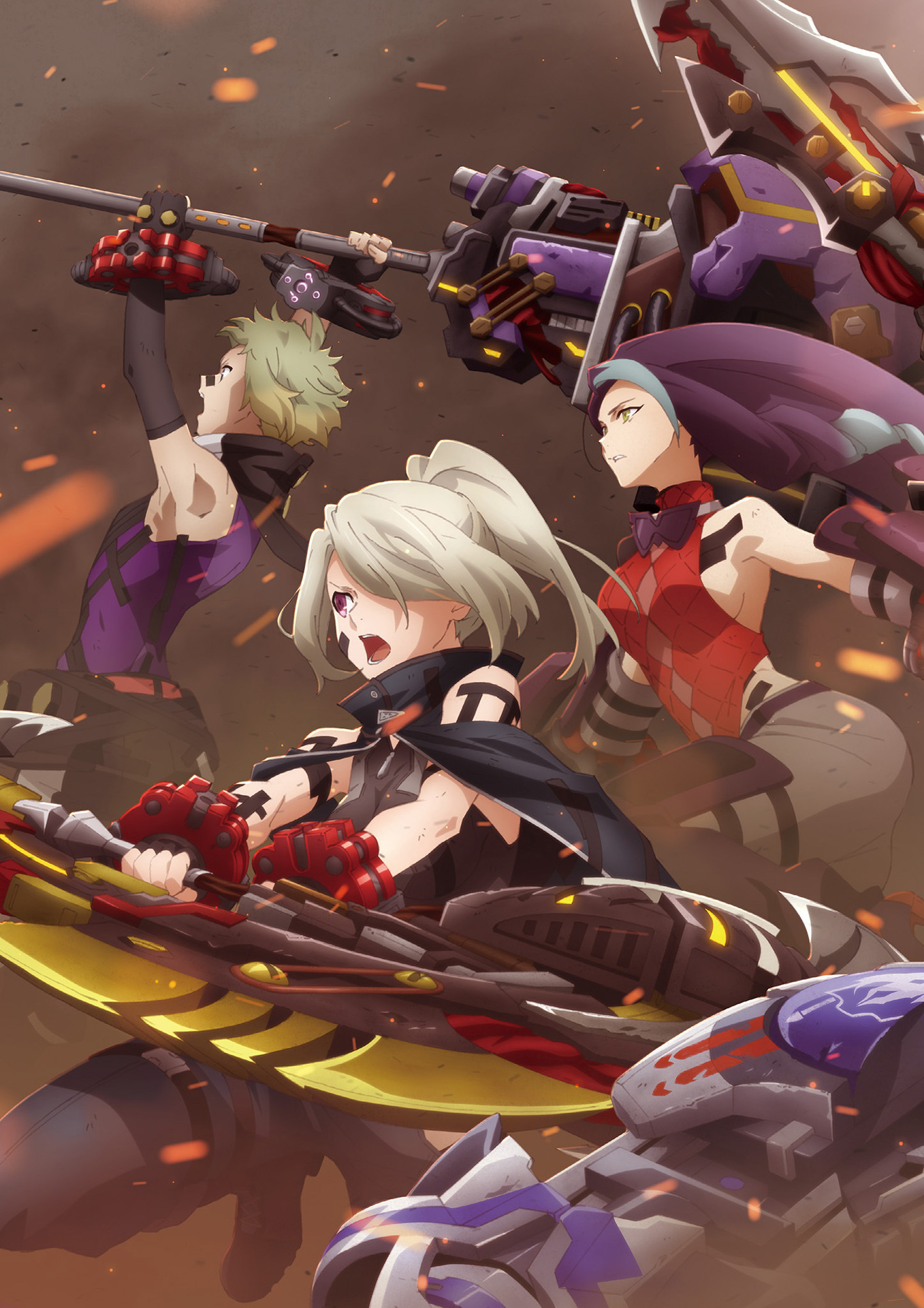 噬神者3美术设定集godeater3visualartworks