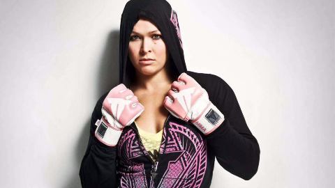 "十字固女王"隆达·罗西,曾经的比赛眼神里就透露着杀气