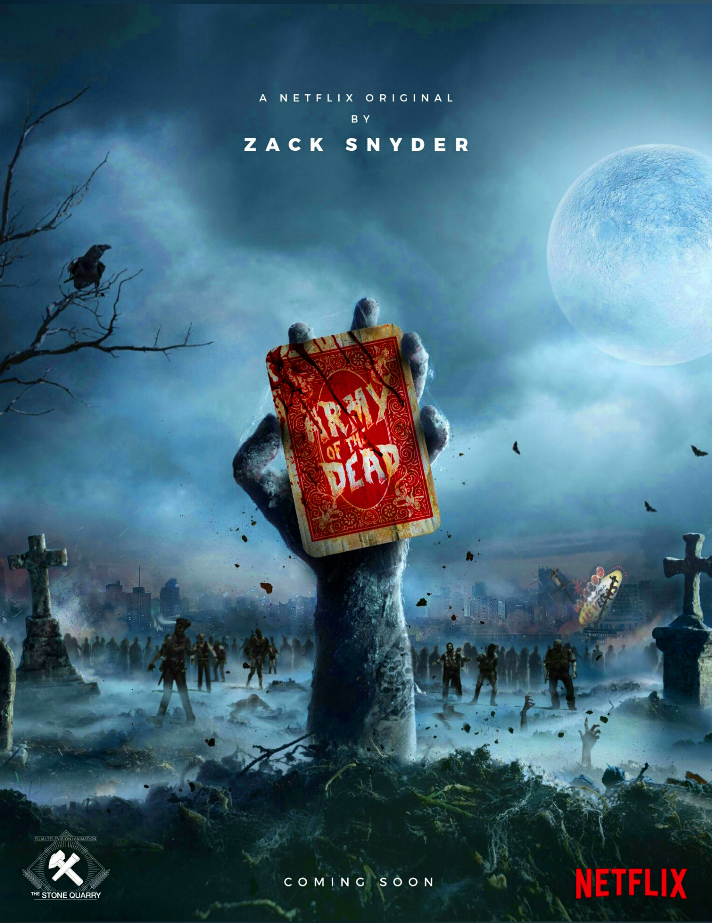 活死人军团》制作完成正义联盟之后扎导再次回归恐怖片