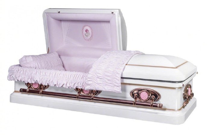 日本推出的可爱粉红色的棺材