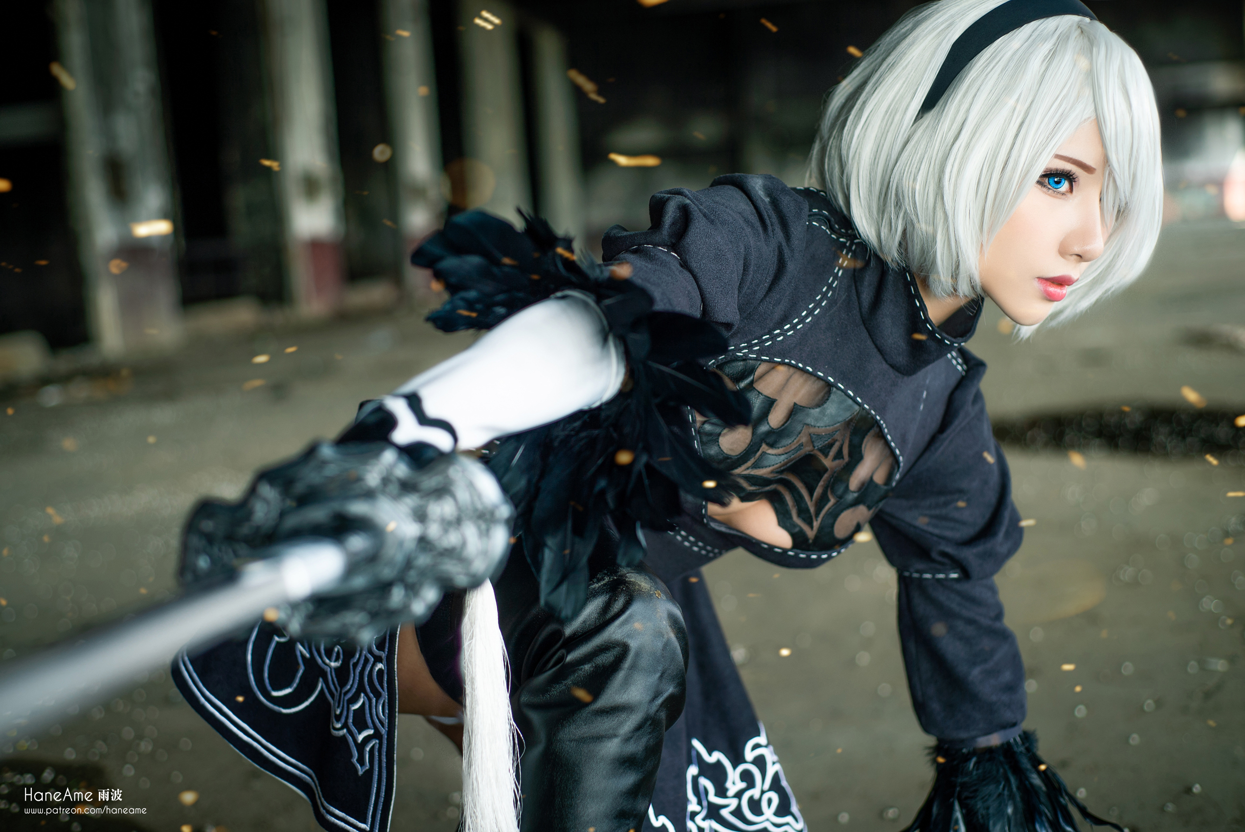 各种2b应有尽有雨波nierautomata2b小姐cos图