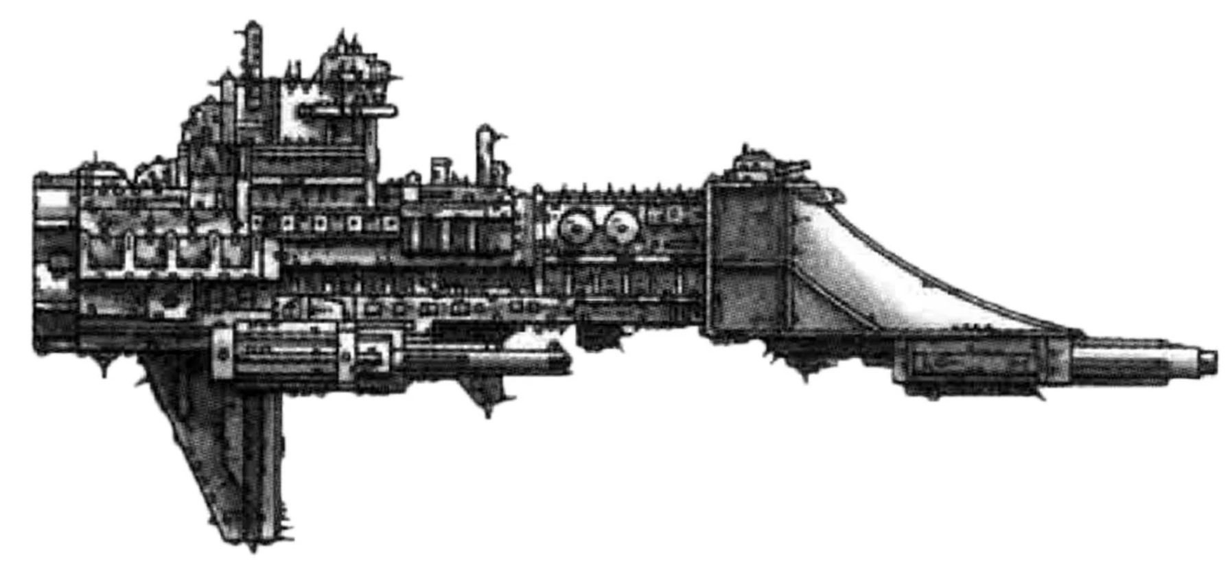【战锤40k战舰介绍】火风暴级护卫舰