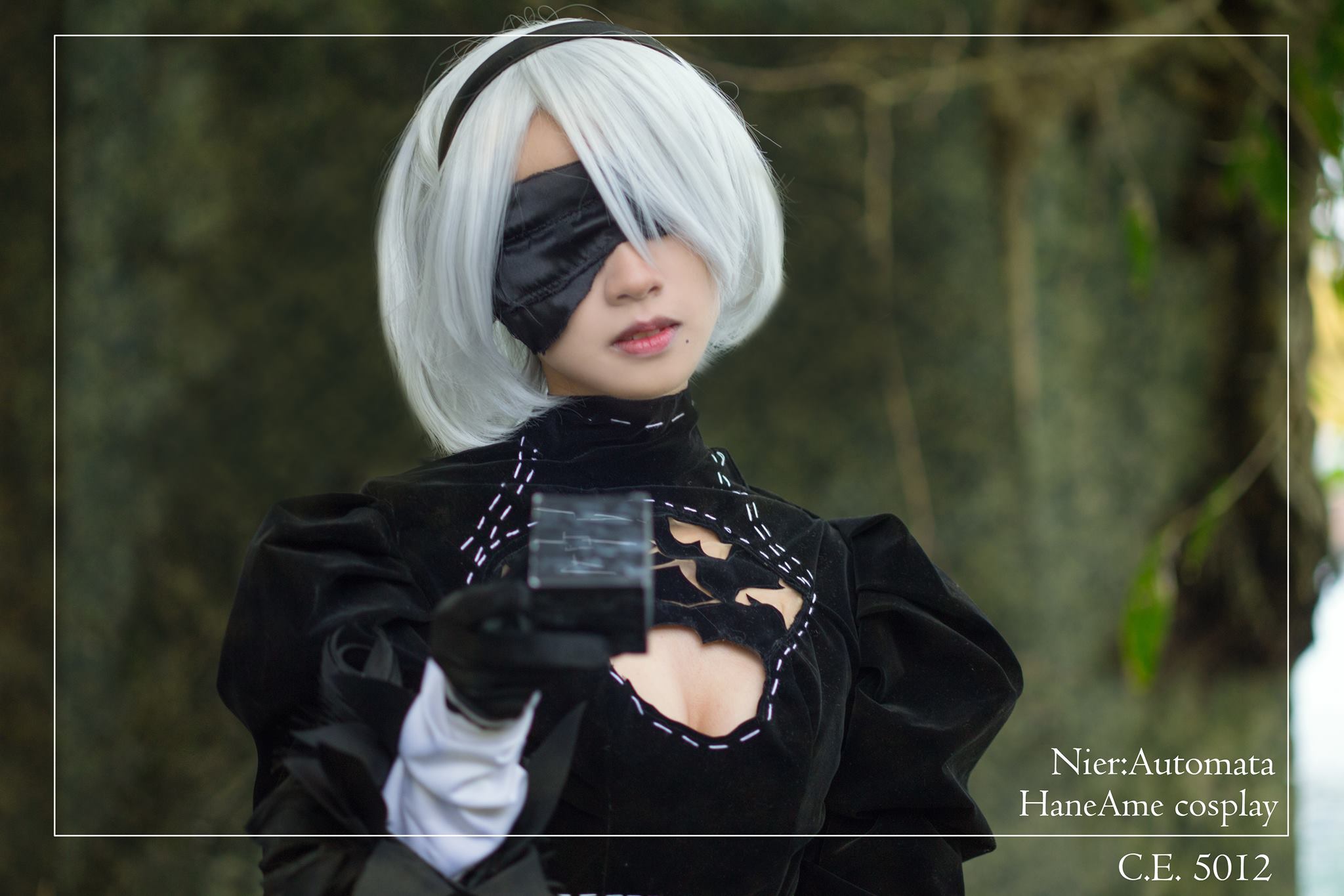 各种2b应有尽有雨波nierautomata2b小姐cos图