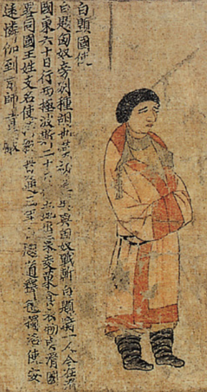 萧绎职贡图每日一画