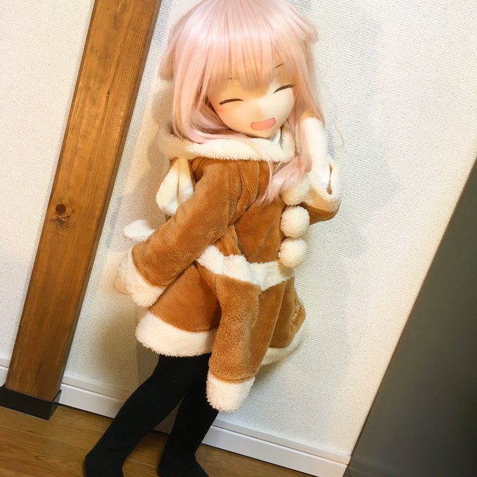 Takoの80cm自製人偶 六 馴鹿服與貓耳