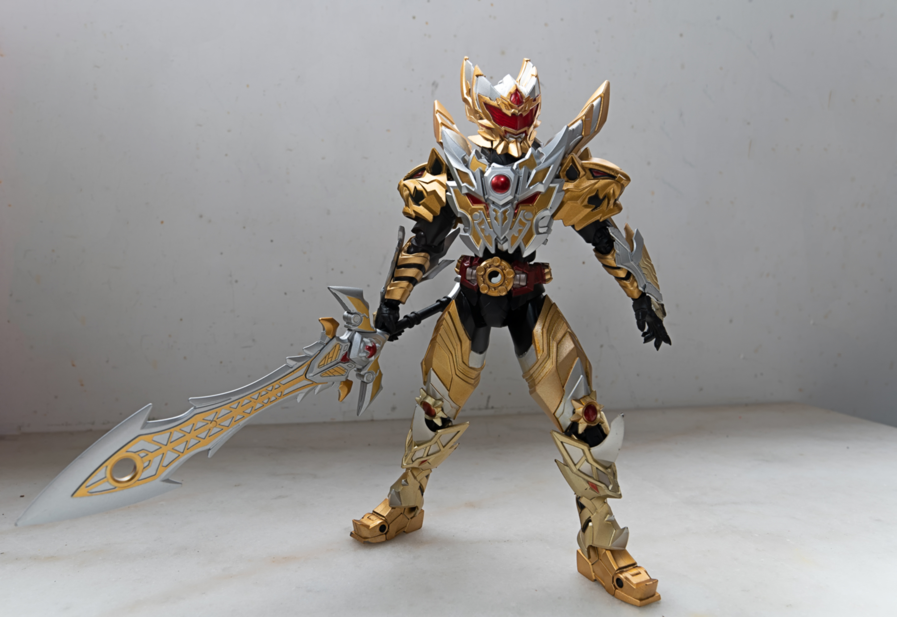 模玩瞎bb奥迪铠甲勇士进化版帝皇侠