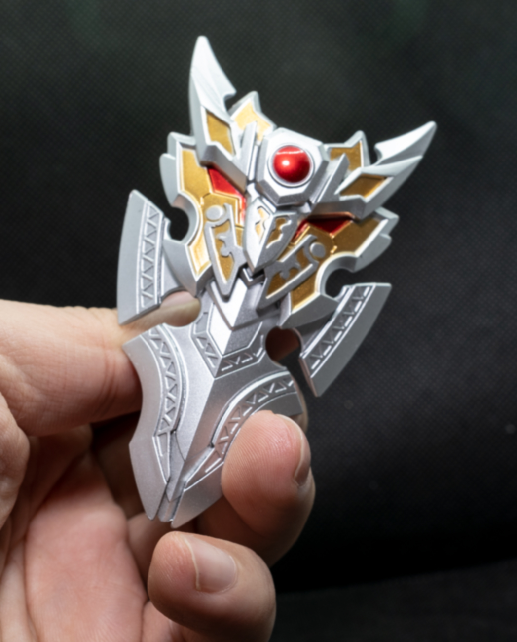 模玩瞎bb奥迪铠甲勇士进化版帝皇侠