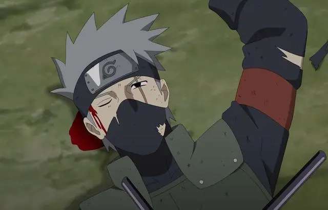 火影忍者卡卡西竟然死于壳组织之手希望不要宣传这种错误讯息