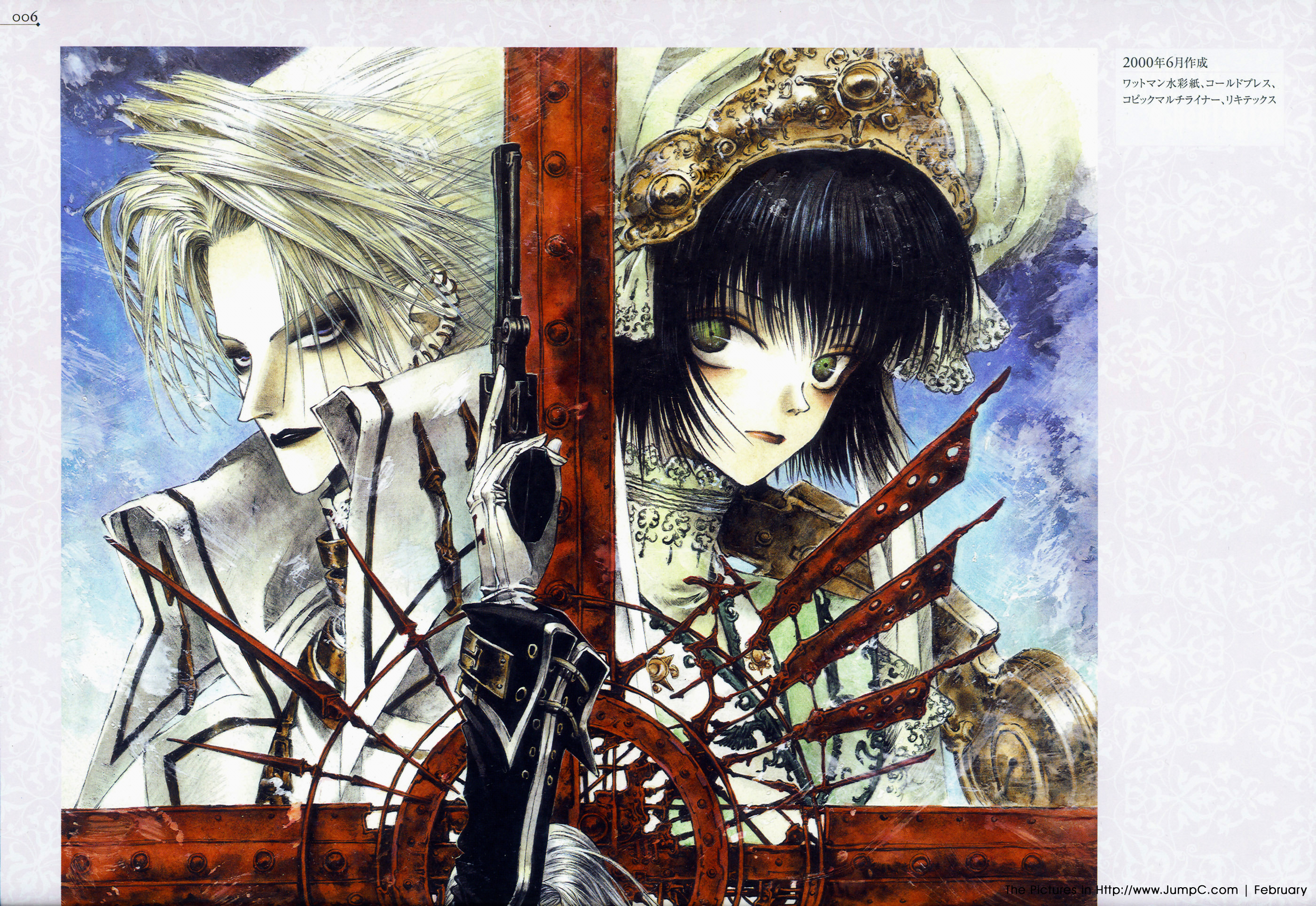 【画集】圣魔之血原画集  (fabrica theologiae)  作者:thores柴本