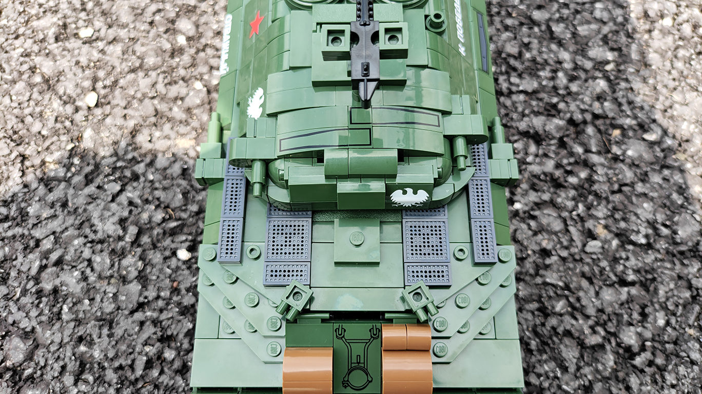 坦克世界中的老资格顶级车cobi积木is7坦克评测进步明显