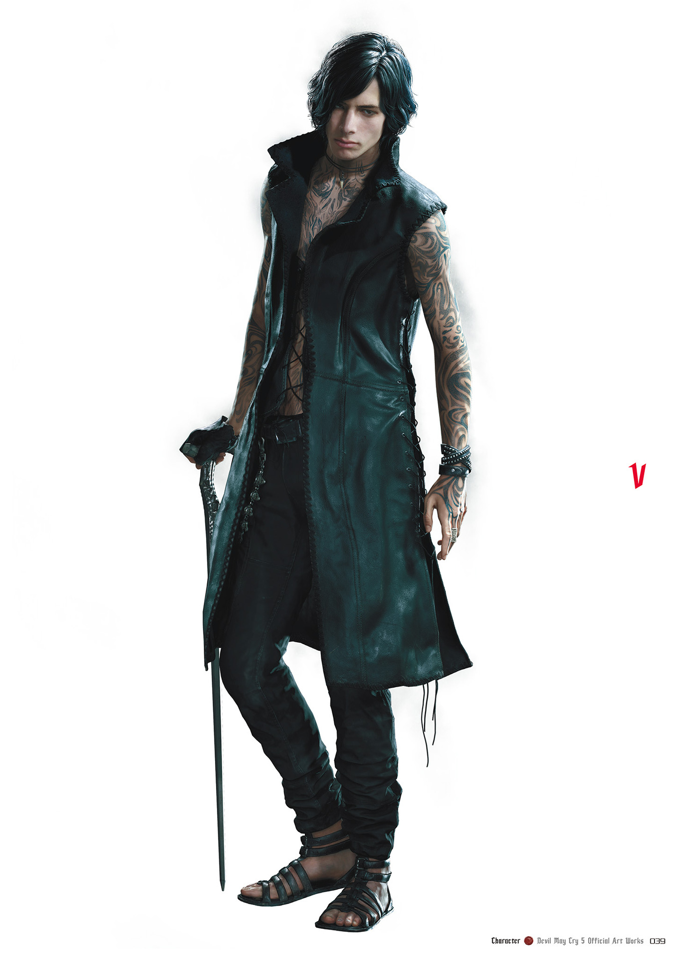 鬼泣5官方美术设定集devilmaycry5officialartworks