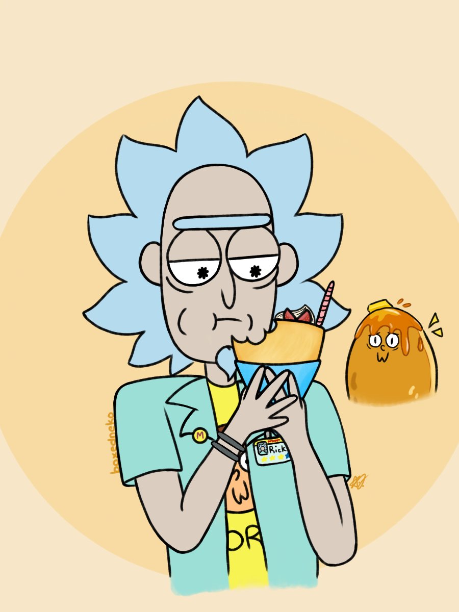 瑞克和莫蒂推特绘画插画分享②