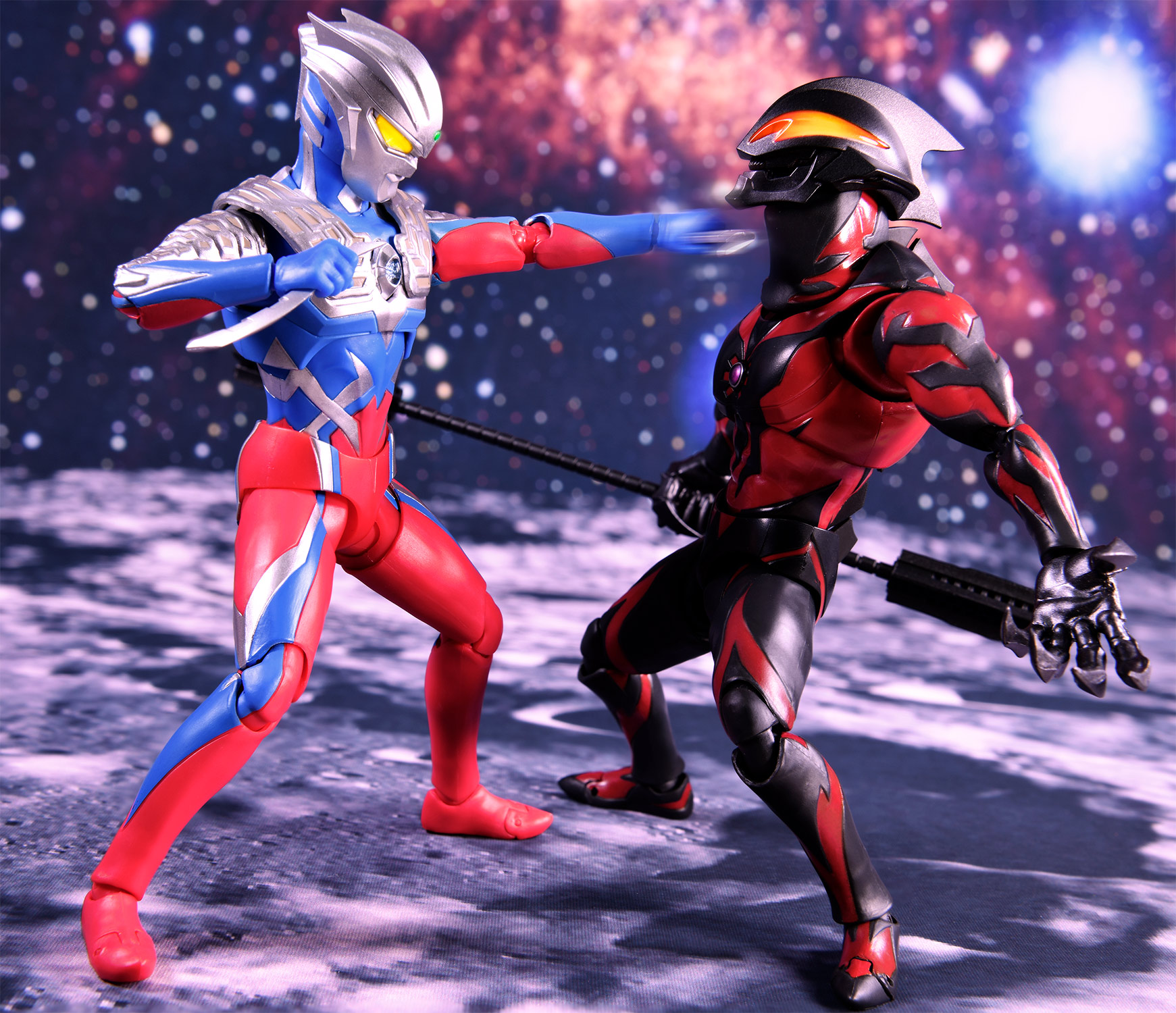 shf赛罗奥特曼vs贝利亚奥特曼