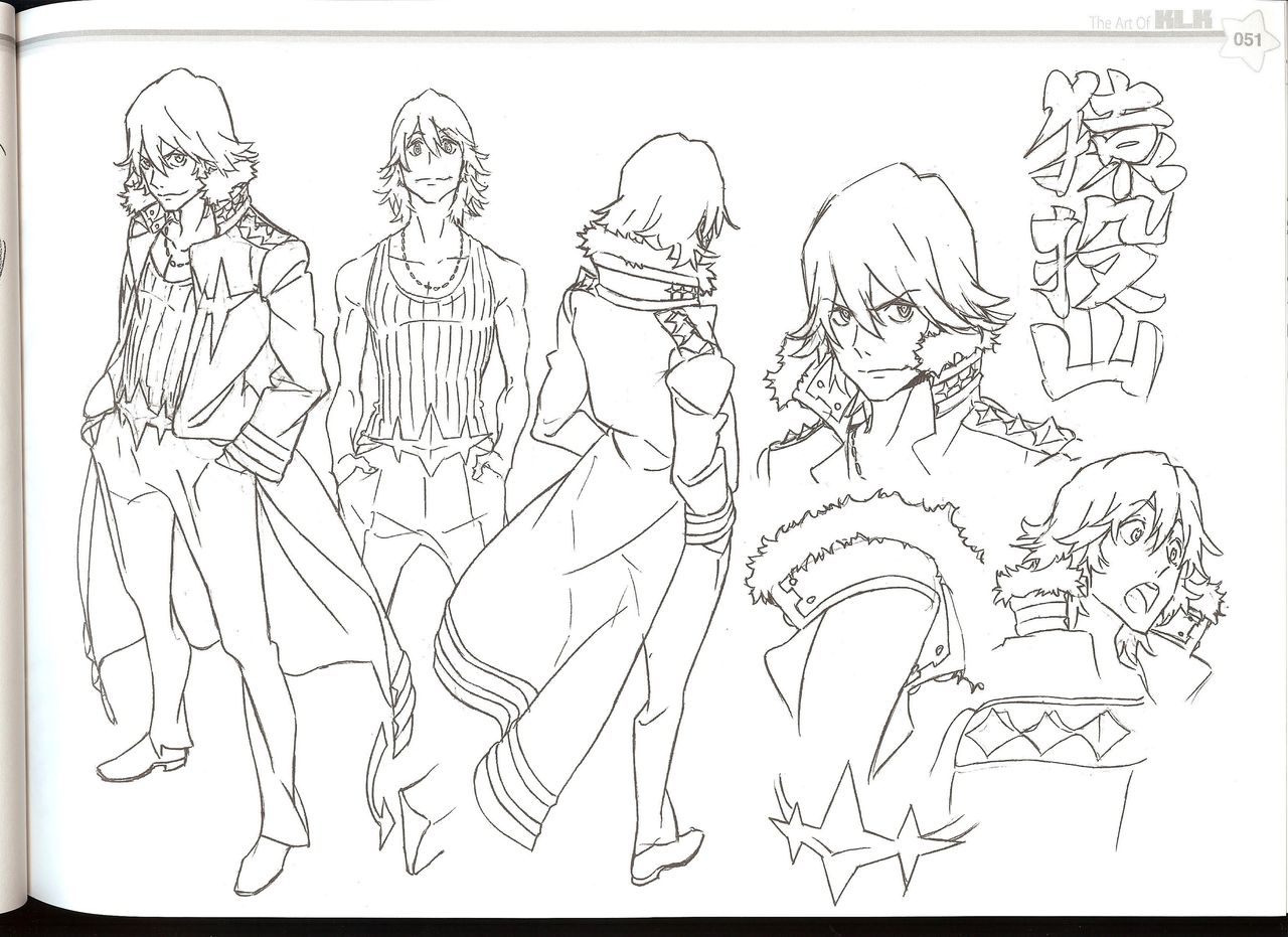 The Art Of KLK VOL.1～3 キルラキル画集